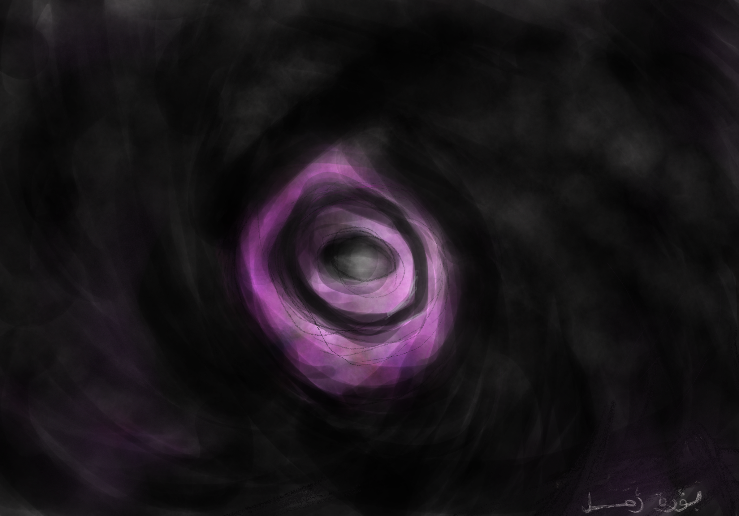 Hope Soul, pink soul — within ALDCTORAH's eyes