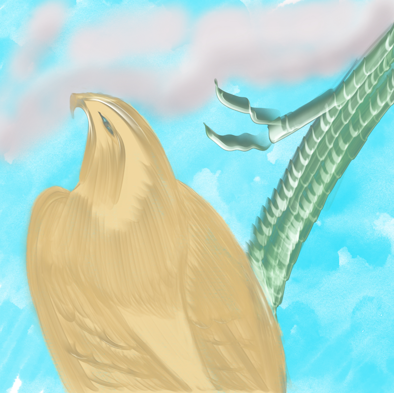 Bird Live on a branch  — within ALDCTORAH's eyes