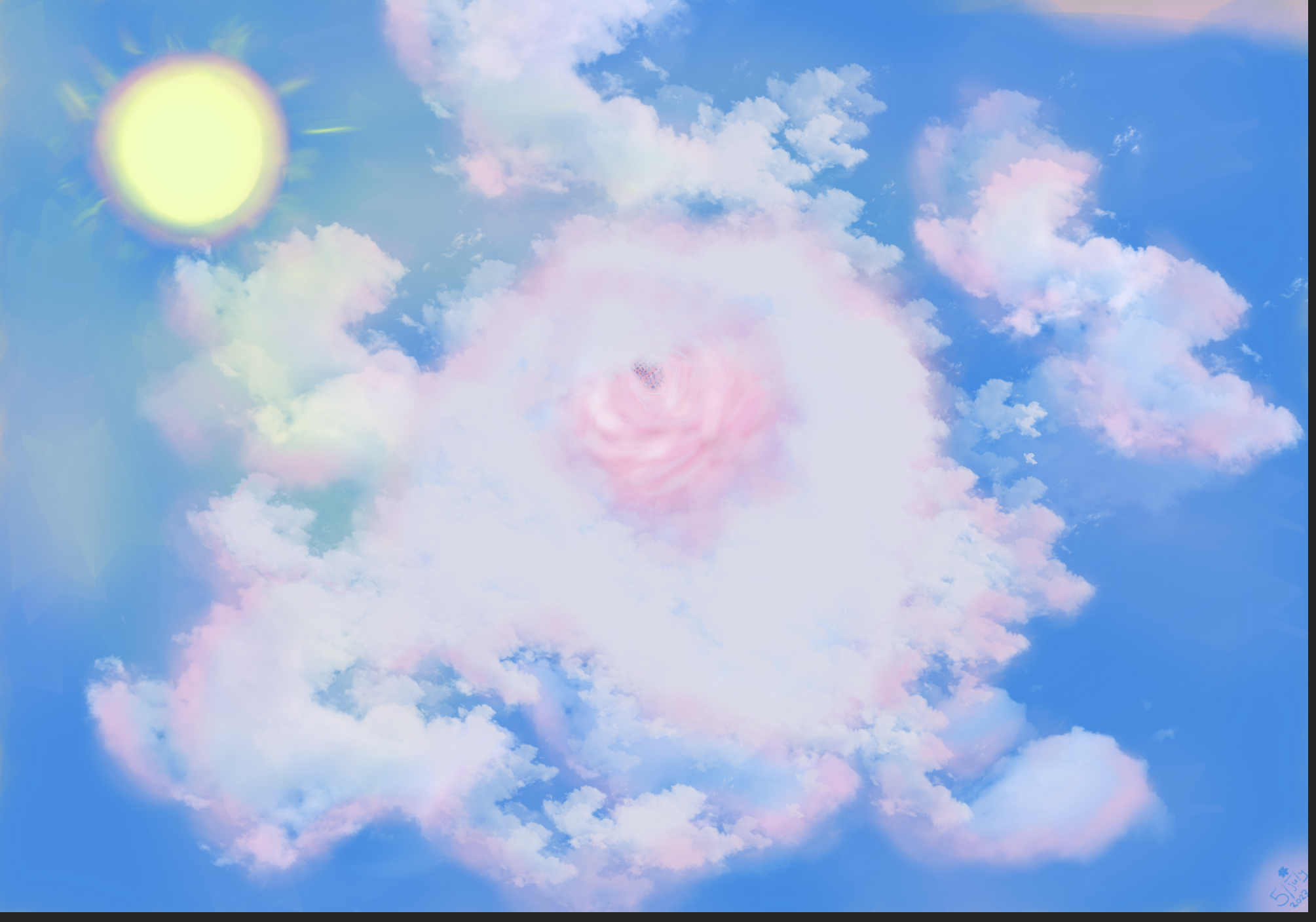 The Blue Sky — within ALDCTORAH's eyes